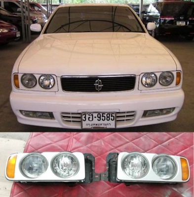 ไฟหน้า Nissan Cedric Y33