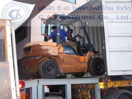 ขาย รถโฟล์คลิฟท์ TOYOTA รุ่น 7-FDK40
