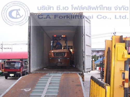 ขาย รถโฟล์คลิฟท์ TOYOTA รุ่น 7-FDK40