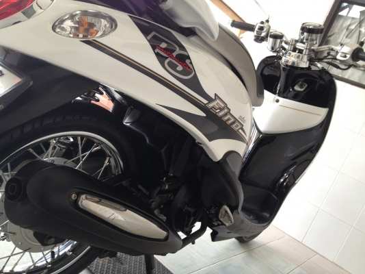 Fino รถบ้าน ใช้น้อย สภาพเดิม ปี56 (ของแถม 4 รายการ)