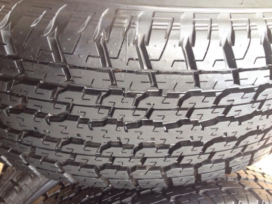 ล้อแม็ก isuzu dmax all new vcross x-series  ขอบ 17 พร้อมยาง 255-65-17 ปี 14