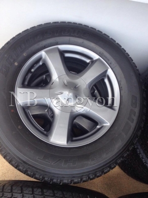 ล้อแม็ก isuzu dmax all new vcross x-series  ขอบ 17 พร้อมยาง 255-65-17 ปี 14