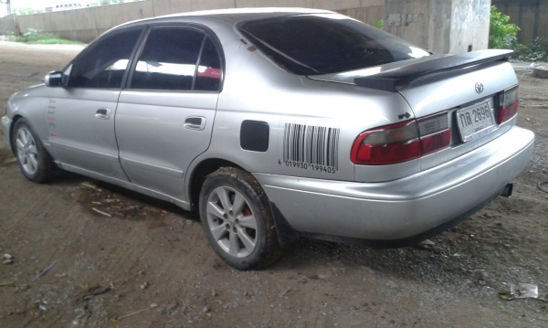 โตโยต้า ท้ายโด่ง ปี94 เครือง4A แม๊ค14 ขับดี37000