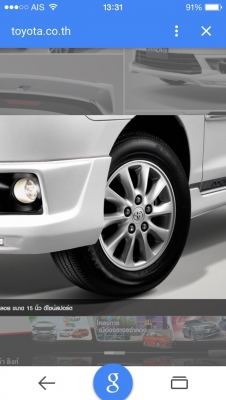 แม็กพร้อมยาง toyota innova รุ่น top ป้ายแดง