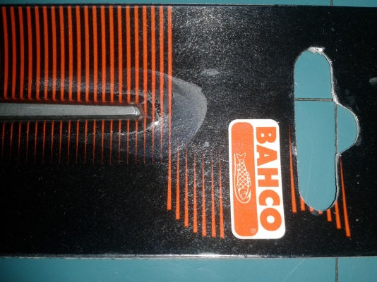 ขายเหล็กส่งตราตีนFOOTPRINT1/4  ตะไบสามเหลี่ยมBAHCO 6"