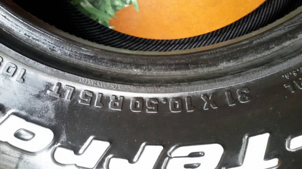 ขายยาง bf all 31 ปี 12 สวยๆครับ