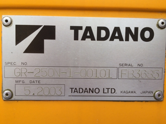 GR250N-1 2003 GR250N-1 2003