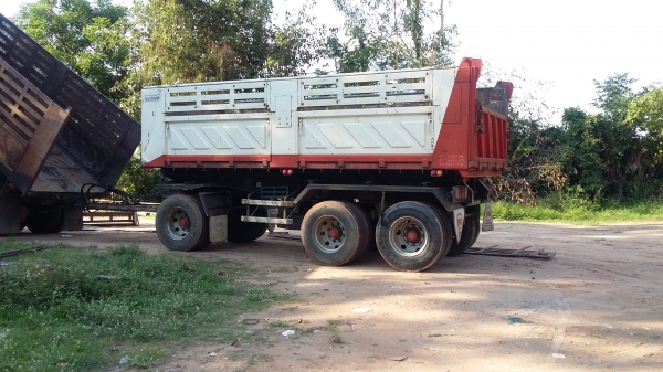 ขายด่วน!!หางพ่วงดั้มสามมิตรแท้3เพลา ขายด่วน!!หางพ่วงดั้มสามมิตรแท้3เพลา