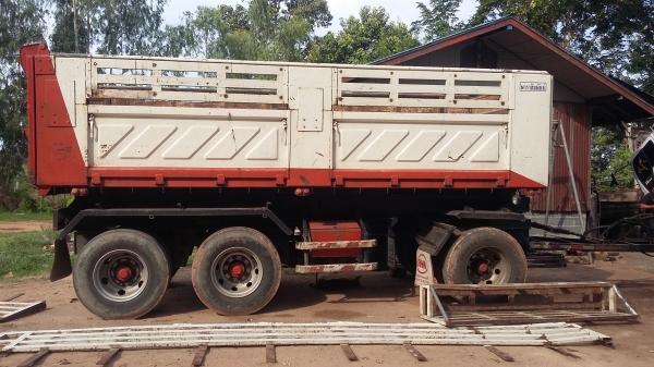 ขายด่วน!!หางพ่วงดั้มสามมิตรแท้3เพลา