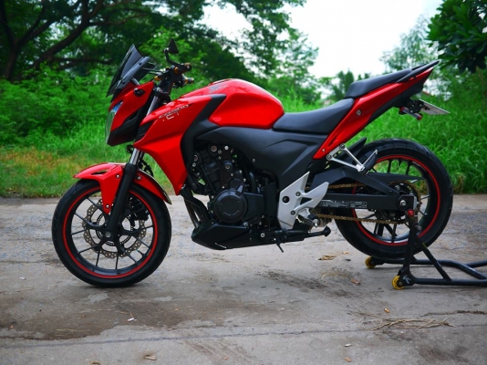 ขาย Honda cb500f ปลายปี 2012 พร้อมทะเบียนแท้ไม่ขาดต่อ สภาพนางฟ้า