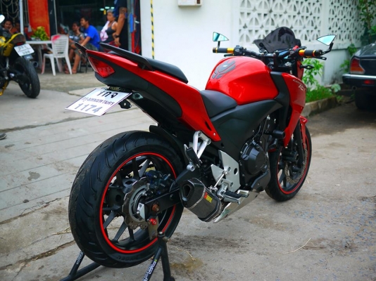 ขาย Honda cb500f ปลายปี 2012 พร้อมทะเบียนแท้ไม่ขาดต่อ สภาพนางฟ้า