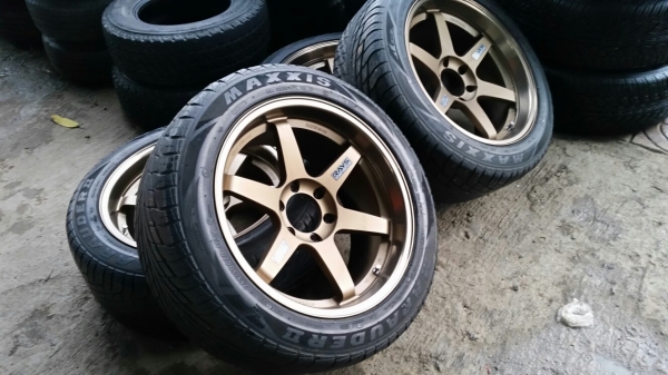 ล้อแม็ก Te37 ขอบ 20 ยางสวย