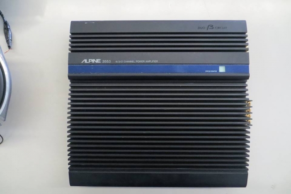 ขาย power amp alpine, ads, pioneer  4 ch.