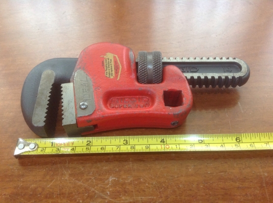 ขายประแจจับท่อ Ridgid 14"แบบพิเศษ ใช้กับด้ามบล็อคขนาด 4 หุน