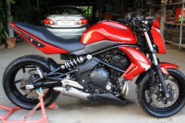 ขาย KAWASAKI ER6N 650ccปี2010 สภาพสวย ทะเบียนพร้อมโอน 137000