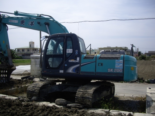 Kobelco SK200-8 YN12-58997 เก่าญี่ปุ่นแท้ มีไลน์หัวเจาะ มาถึงไทยเร็วๆนี้