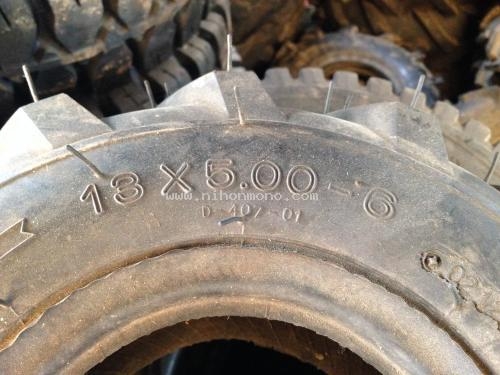 ยางลม ใหม่ 13x5.00-6 รหัสสินค้า : 80802273 หรือเพิ่มเติมไดที่ www.nihonmono.com ยางลม ใหม่ 13x5.00-6 รหัสสินค้า : 80802273 หรือเพิ่มเติมไดที่ www.nihonmono.com