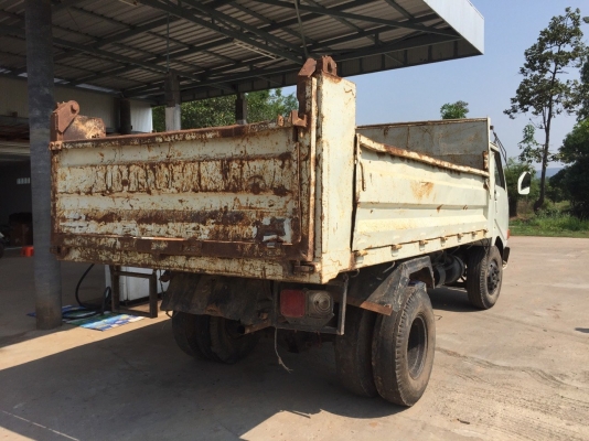 HINO FB112 ดั้มดิน เครื่อง 117 แรงม้า WO4D F หลัง