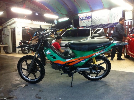 ขออนุญาติขาย Honda Nice 110cc. ตัว Top ล้อแม็ก แต่งทรงวิบาก ขออนุญาติขาย Honda Nice 110cc. ตัว Top ล้อแม็ก แต่งทรงวิบาก