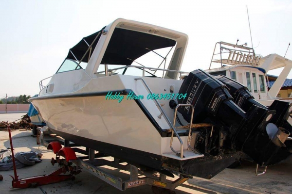 เรือไฟเบอร์27ฟุต