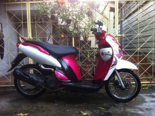 ขออนุญาติขาย Suzuki Jelato 125-i หัวฉีด PGM-FI ขาวมุกชมพู โอนให้ฟรีครับ