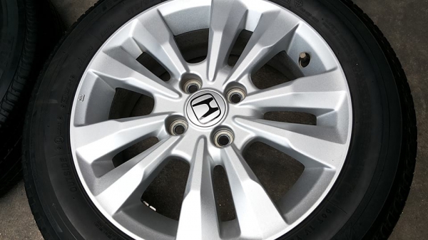 ล้อ Honda City2012 ยางบริสโตน 175 65 15