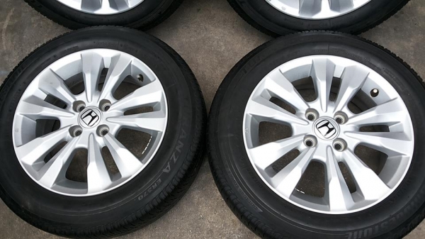 ล้อ Honda City2012 ยางบริสโตน 175 65 15