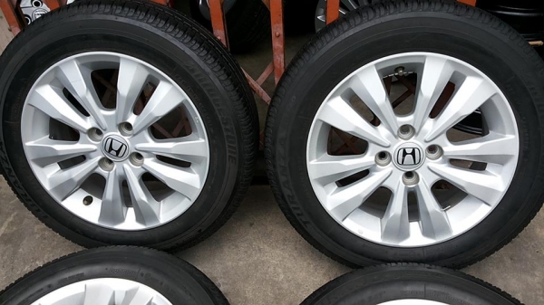 ล้อ Honda City2012 ยางบริสโตน 175 65 15