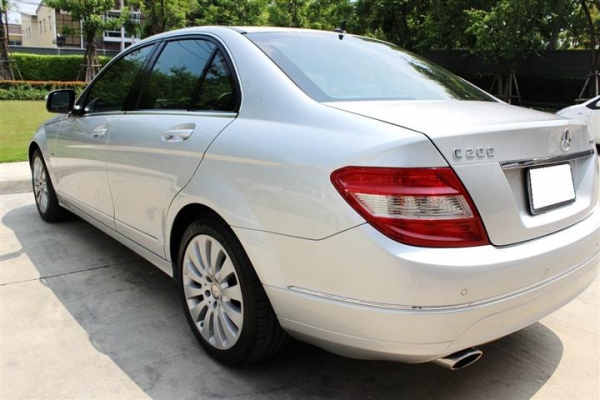 2008 BENZ C200 ELEGANCE ออกศูนย์BenzThailand กระจังหน้าsport ประกันภัยหมดปี59