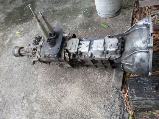 ขายเกียร์ปาเจโร่ เสื้อเหล็ก ชนเครื่อง4d56 สภาพดี พร้อมอุปกรณ์