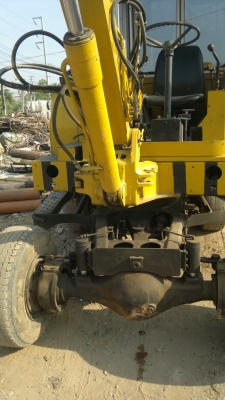 ขายแมคโค ล้อยาง