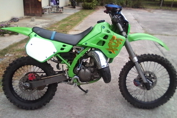 ขาย kawasaki kdx 125 เดิมๆเชียงกง  28 พัน