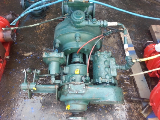 ขายปั้มดับเพลิงเก่าญี่ปุ่น มิกกิ  m3  2ใบพัด ทองเหลืองทั้งตัว  พร้อมตัวไล่อากาศอัตโนมัติ