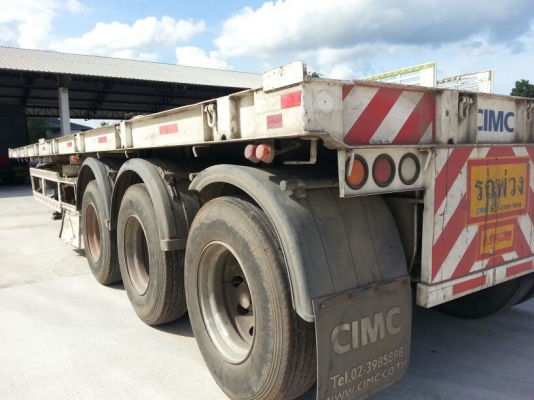 ขายหางพ่วง ClMC พื้นเรียบ 3 เพลา. แท้    สนใจติดต่อ  081 - 6079515