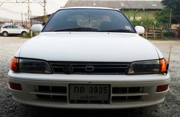 Toyota collora ปี 95 เกียร์ M/T ขับสนุก ติดแก๊ส lpg รถสวย