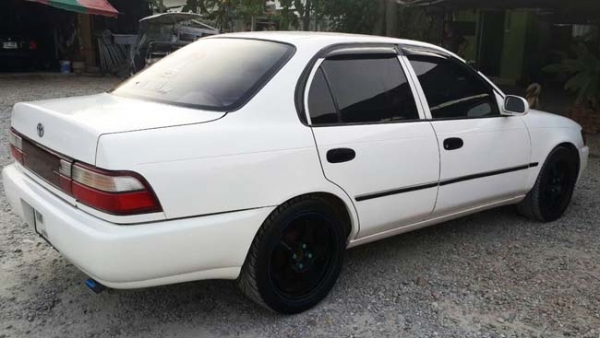 Toyota collora ปี 95 เกียร์ M/T ขับสนุก ติดแก๊ส lpg รถสวย