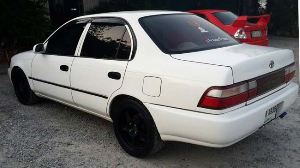 Toyota collora ปี 95 เกียร์ M/T ขับสนุก ติดแก๊ส lpg รถสวย