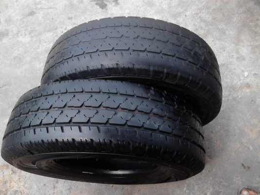 195R14 BRIDGESTONE LEO 677 มี 2 เส้น Tel.081-427-3941 195R14 BRIDGESTONE LEO 677 มี 2 เส้น Tel.081-427-3941