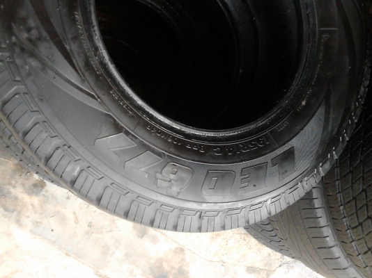 195R14 BRIDGESTONE LEO 677 มี 2 เส้น Tel.081-427-3941 195R14 BRIDGESTONE LEO 677 มี 2 เส้น Tel.081-427-3941