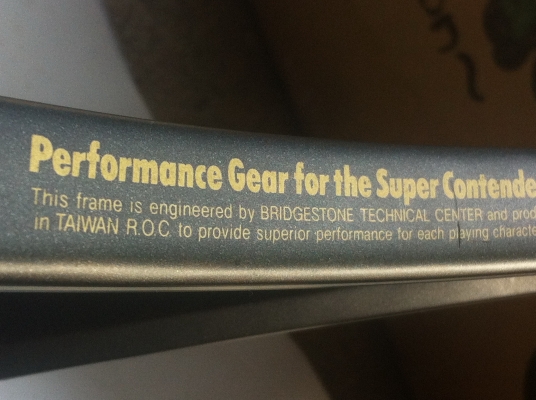 ไม้เทนนิส  Bridgestone อย่างดีคุณภาพสูงจากญี่ปุ่น น้ำหนักเบา สภาพสวยเก่าเก็บ