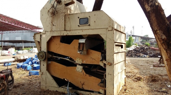 ตะแกรงสั่น ทำความสะอาด คัดแยกขยะ 2 ชั้น