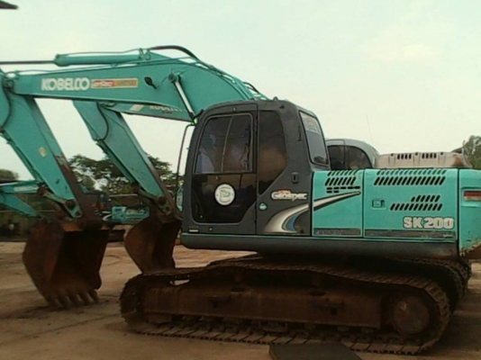 **2,000,000 บ.ต่อรอง/// แบคโฮ MARK 8 YN12 200 Super **ขาย KOBELCO MARK 8 YN12 แบคโฮ200 ราคาเบาๆ KOBELCO MARK-8 SUPER SK200 YN12 S.No.YN12-13112 เครื่องเดิม ปั้มเดิม ไฟฟ้าครบ ใช้งาน 8,5xx ชั่วโมง เครื่องดี แน่น แรงดี ปั้มดี ไม่เยิ้ม ทำงานดี เร็วดี บูมอาร์ม