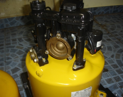 ขาย เครื่องปั๊มน้ำอัตโนมัติขนาด 100 วัตต์ mitsubishi รุ่น wp-105q3