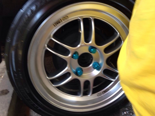 ขายล้อ Enkei Rpf1 ขอบ 15"x7" 4 วง ไม่รวมยาง สีเดิม ไม่คด ไม่ดุ้ง