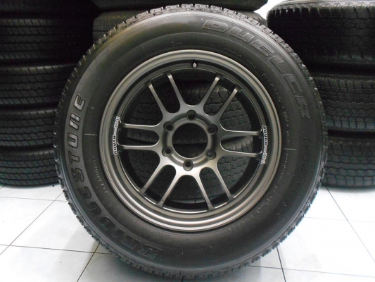 ขายล้อแม็ก RPF1 ขอบ 17F8.5R9.5(6/139) พร้อมยาง Bridgestone 255/65/17 ปี 13/เทิร์นได้ ใส่ฟรี ส่งฟรีค่ะ