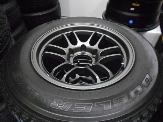 ขายล้อแม็ก RPF1 ขอบ 17F8.5R9.5(6/139) พร้อมยาง Bridgestone 255/65/17 ปี 13/เทิร์นได้ ใส่ฟรี ส่งฟรีค่ะ