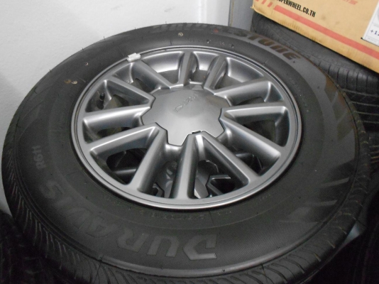 ขายล้อแม็ก All New D-Max X-series ขอบ 16 พร้อมยาง Bridgestone 215/70/16 ปลายปี 14/เทิร์นได้ ใส่ฟรี ส่งฟรี