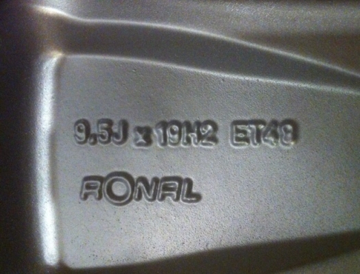 ล้อแท้ BENZ CLS ขอบ19 หน้า 8.5 หลัง 9.5