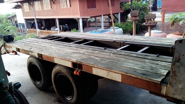 ขายกระบระเทรนเลอรบรรทุกแม็คโคร200-320สบาย ราคาถุก