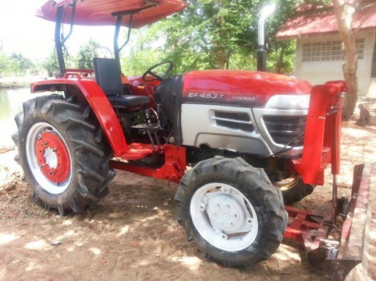 ลดสุดๆ 280000 yanmar ef453t พร้อมใบดันหน้า พร้อมผาน4 มีคลิป